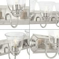 thumbnail image 6 of P300391-009-Progress Lighting-3 Light Bath Vanity In Traditional Style-8.37 Inches Tall and 8 Inches Wide-Brushed Nickel Finish, 6 of 6