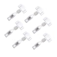 thumbnail image 6 of SWETRACE Memo Clip Stand Transparent 6Pcs 3.15X1.38X0.79In, 6 of 8