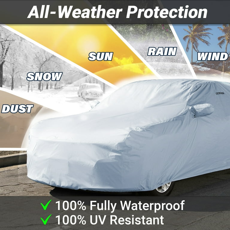 Ford Mustang Accessories All-Weather Car Cover For 1994-2004 Ford Mustang - Waterproof, UV Resistant, Gray Housse D Auto Pour Chien - Foto 3