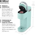 Keurig KMini Single Serve KCup Pod Coffee Maker Oasis