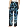 thumbnail image 3 of Gyarados Women's Pajama Pants, Ultra-soft Comfortable Casual Lounge Pants, Graphic Printed Sleep Bottoms With Drawstring, 3 of 8