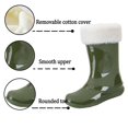thumbnail image 3 of AUXDIQ Wellington Boots Women Mid-calf Wellies Waterproof Rain Boots Outdoor Garden Shoes, 3 of 6