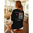 thumbnail image 2 of ALLTB God Christian Oversized Shirts Women Jesus Shirt Bible Verse Gifts Tee Religious Short Sleeve Tops, 2 of 5