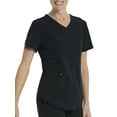 thumbnail image 2 of Scrubstar Women's Antimicrobial Premium Ultimate Mock Wrap Scrub Top, 2 of 11