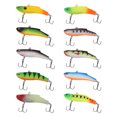 thumbnail image 1 of HENG JIA 7 CM Señuelos Suaves Vivos Cebo de Pesca Artificial Minnow con Ganchos 10 Piezas, 1 of 8