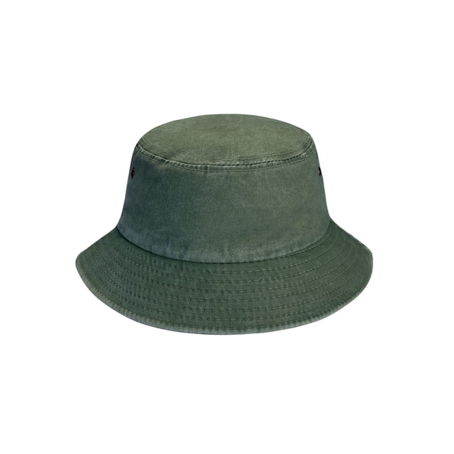 TFixol Chapeau de Pêcheur Décontracté Vert Armée pour Femmes avec Œillets Respirants, Sangle Réglable pour Activités Extérieures et Voyages, Design Léger en Polyester