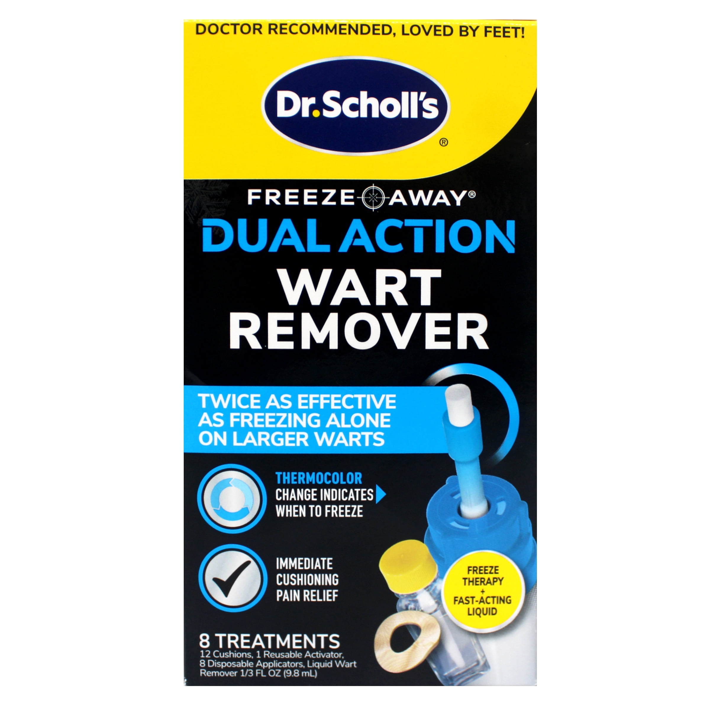 Dr. Scholl's Dual Action Freeze Away Wart Remover, Freeze Therapy