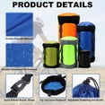 thumbnail image 3 of Uxcell Bolsa de Compresión, Saco de Dormir Ultraligero Resistente al Agua 11L y Azul Marino - Ideal para Camping/Excursionismo, 3 of 7