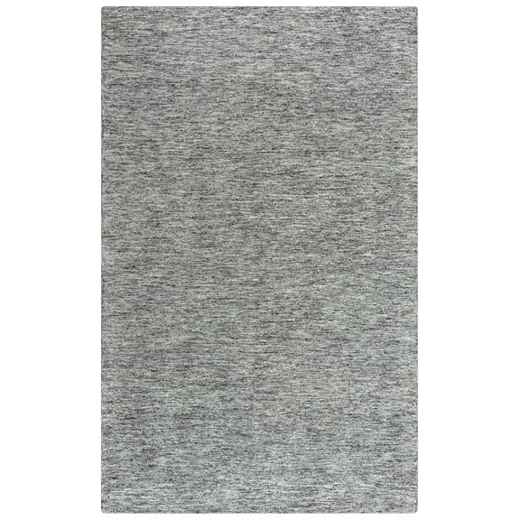 Rizzy Rugs Becker Area Rug BKR102 Gray Lines Banded 7' 9" x 9' 9" Rectangle