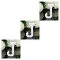 thumbnail image 4 of Qarigey 8cm 26 White Large Letters Alphabet Home Portable Decoration Party Photography Lightweight Wedding Props Ornament Type1 NO1, 4 of 6