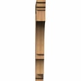 thumbnail image 2 of Ekena Millwork 3 1/2"W x 30"D x 34"H Balboa Traditional Smooth Bracket, Western Red Cedar, 2 of 13
