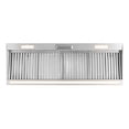 thumbnail image 4 of Akicon Range Hood 54 Inch, 1200 CFM Stainless Steel Range Hood Insert with 4 Speed Control, 2-LED Lights & Nightlight, Baffle Filters, 4 of 12