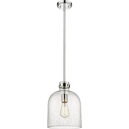 

1 Light Chandelier in Transitional Style-13 inches Tall and 9.5 inches Wide-Polished Nickel Finish Bailey Street Home 372-Bel-4620086