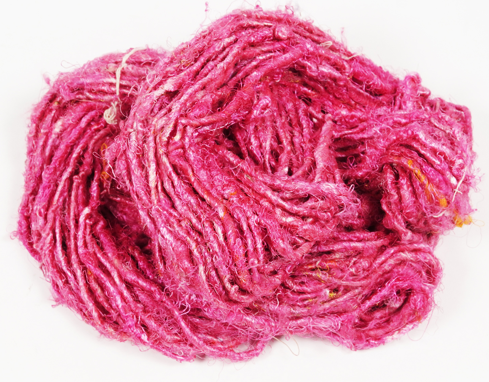 Vintageandyou 300g Recycled Banana Silk Yarn Skein - Pack of 3 | Natural Color Hand-Spun Viscose Banana Fiber Yarns for Knitting, Art Weaving & DIY Crafts - Soft Textured Yarn (Natural)
