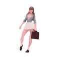 thumbnail image 2 of Fiocias 1/64 Girl Figure Resin Figures Character Miniature People Model Sand Table Layout Decoration Micro Landscapes Decor Style B, 2 of 8