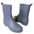 thumbnail image 2 of Women's Rain Boots Block Heel Short Garden Work Shoes, 2 of 5