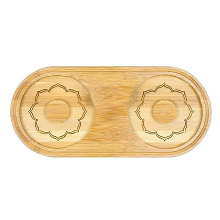 

Wood Margarita Salt Rimmer Cocktail Rimmer Kit 13 Inch Long Sugar Salt Rimmer Plate for Cocktails Drinks