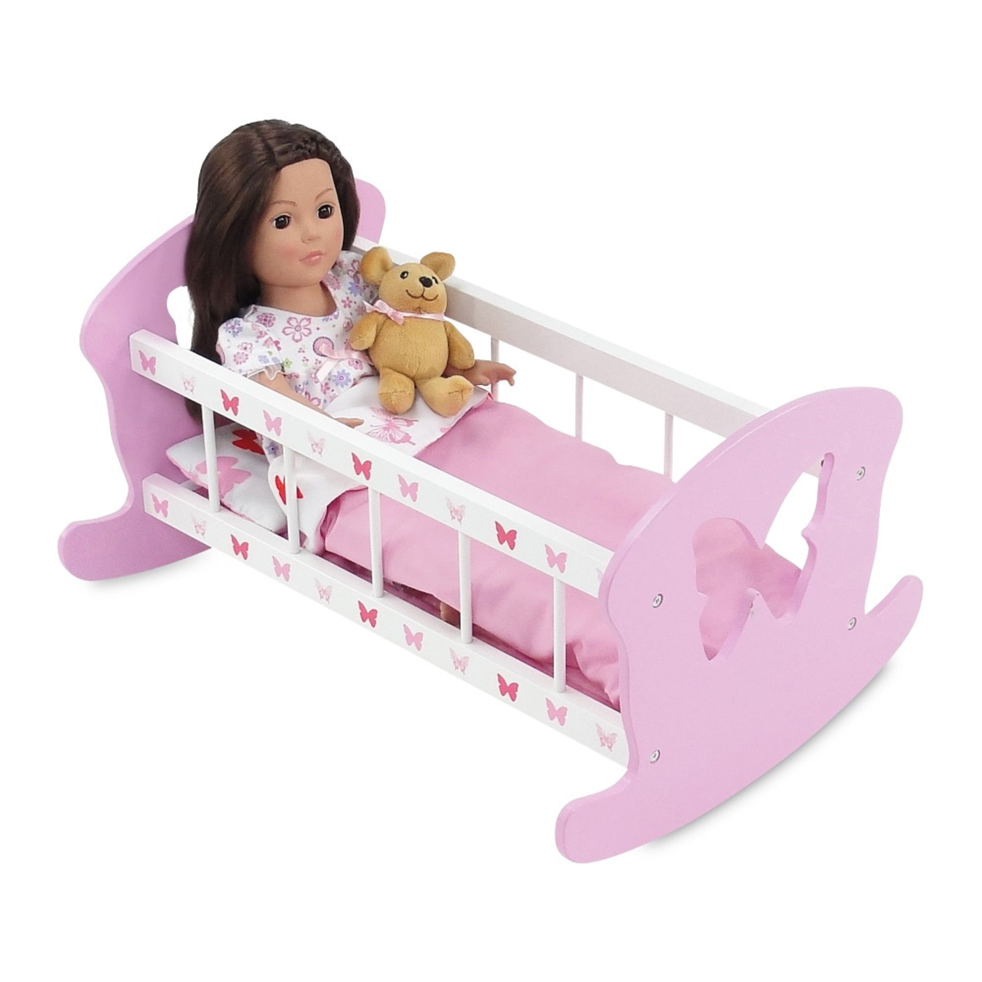 14 inch online doll bed