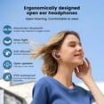 thumbnail image 3 of Auriculares inalámbricos Bluetooth 5.4 Zoklze Open Ear con ANC, 3 of 7