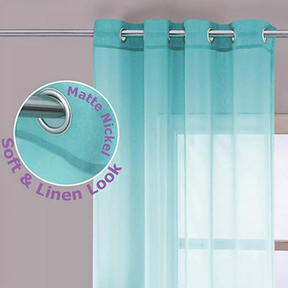 Monfince Color Curtain 1 Piece Grommet Rainbow Princess for Curtain Kids Room Decoration(1PCS)