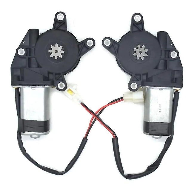 Elevador de vidrio para puerta de coche, Motor Universal de 12v, 4 agujeros, piezas de Motor de ventana eléctrica, elevador de ventana con dientes, 1 unidad