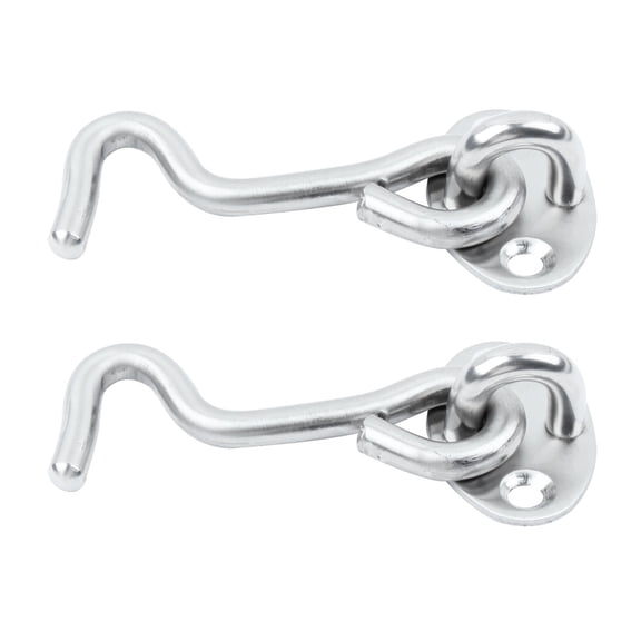 2.8 Inch Door Window Shed Gate Latch Lock Catch Cabin Hook 2pcs