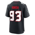 thumbnail image 3 of Men's Nike Kurt Hinish  Navy Houston Texans Team Game Jersey, 3 of 3