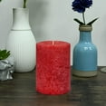 thumbnail image 2 of 3" x 4" Cinnamon Cide Red Scented Pillar Candle, 2 of 4