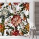 thumbnail image 2 of Cortina de ducha de poliéster con estampado floral bohemio UOWRPOZ, 183 x 183 cm, impermeable, 2 of 6