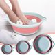 thumbnail image 1 of Lavabo plegable Lavabo portátil multiusos | Recipiente plegable para platos de plástico TPR | Ahorro de espacio con asas y orificio para colgar | Fregadero para acampar | Tabla de cortar | Colador, 1 of 3