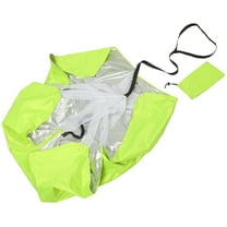 HOMEMAXS Green Football Training Parachute Set for Running Adults with Adjustable Resistance and Visibility
