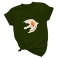 thumbnail image 4 of Camisetas sueltas de manga corta con estampado interesante para hombres y mujeres Fridja  bn3079, 4 of 4