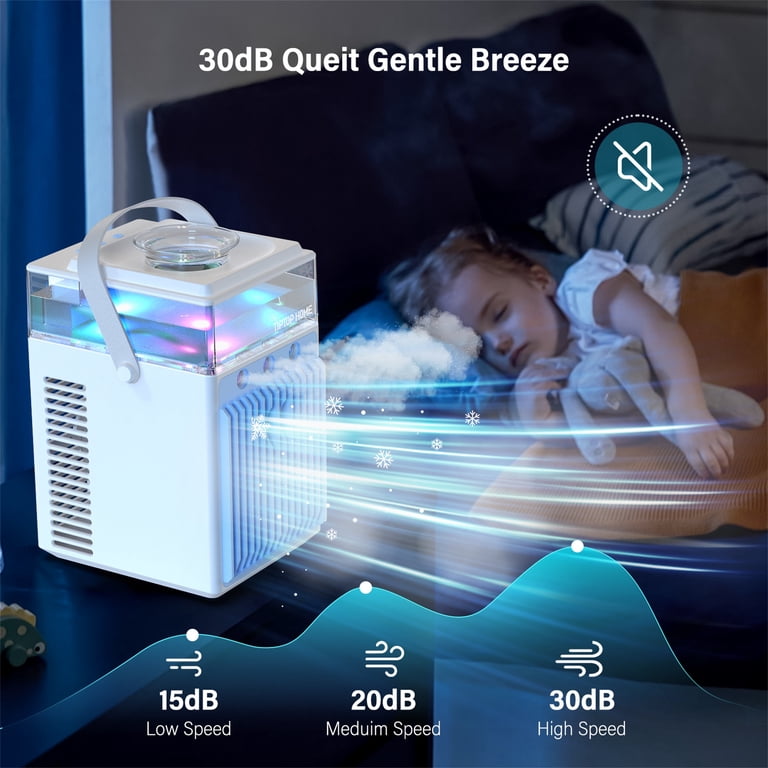 Portable Air Cooler Fan LED Mini AC Air Conditioner Portable Air Cooler Fan LED Mini AC Air Conditioner