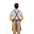 thumbnail image 2 of Awhale Black Denim Apron with 3 Pockets for Men and Women | Lightweight, Multipurpose Canvas Apron for BBQ, Gardening, Painting, Carpentry, 2 of 6