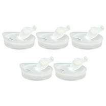 Beaupretty Wear-Resistant Water Pitcher Lid White Plastic Airtight Cover for Home 5Pcs
