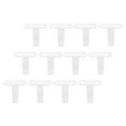 thumbnail image 4 of OUNONA 12Pcs White Screw on Ceiling Hooks for Home Use Featuring Strong Metal Construction, 4 of 8