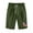 Army Green, variant on Women's Bermuda Shorts Jersey Shorts,Flag Print Long Shorts for Women Knee Length Lounge Athletic Drawstring Elastic Waist Shorts