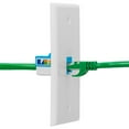 thumbnail image 3 of Cmple - RJ45 Keystone Jack 90 Degree Cat6 Keystone Jack Insert Punch Down RJ45 Connectors Female for Wall Plates, Patch Panels, Patch Cables, Ethernet Cables - Blue, 3 of 5