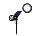 thumbnail image 3 of Lámpara de pared de jardín de seguridad con luz solar a prueba de agua con 4 LED para exteriores, luz blanca, 2 uds. Scienceny HA000907-05B, 3 of 7