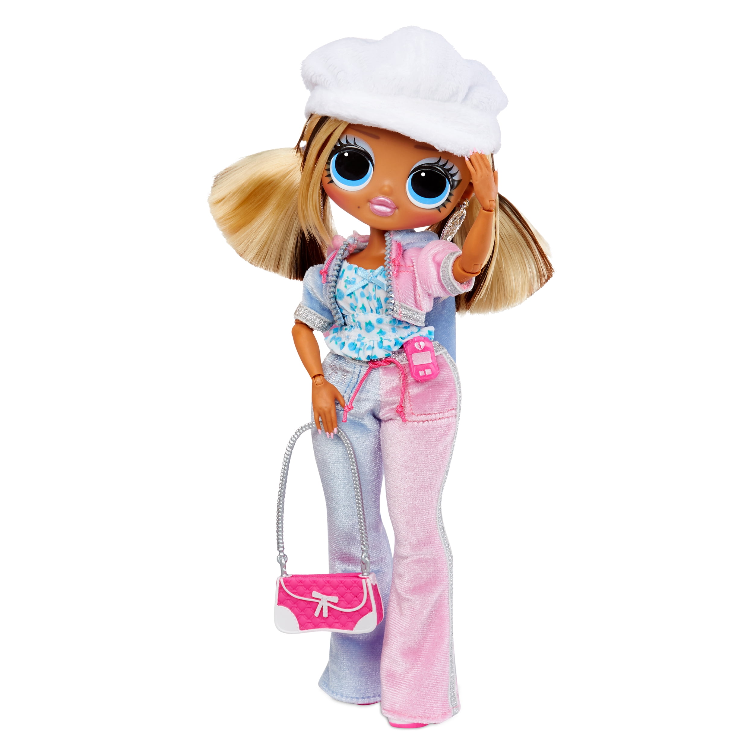 Many Surprises 117995EUC LOL Bubbly Exclusive Doll & Pet Collectible Dolls for Boys and Girls Age 3+ L.O.L Surprise Fun Colour Change Effect and Fashion Accessories Pink Style Fizz-2