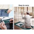 thumbnail image 4 of Abiyou Prayer Mat - Portable Muslim Prayer Rug With Compass for Travel and Ramadan (Green, Polyester), 4 of 6