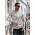 thumbnail image 6 of COOFANDY Men's Sun Protection Swim Long Sleeve UPF 50+ Rash Guard Lightweight Shirts, 6 of 15