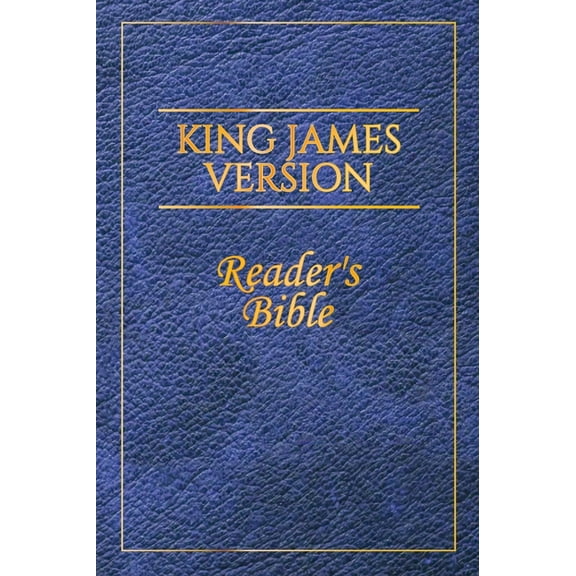 King James Version: Reader's Bible, (Hardcover)