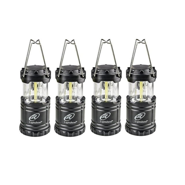 Set de 4 Linternas LED de Camping Portátiles Lightahead
