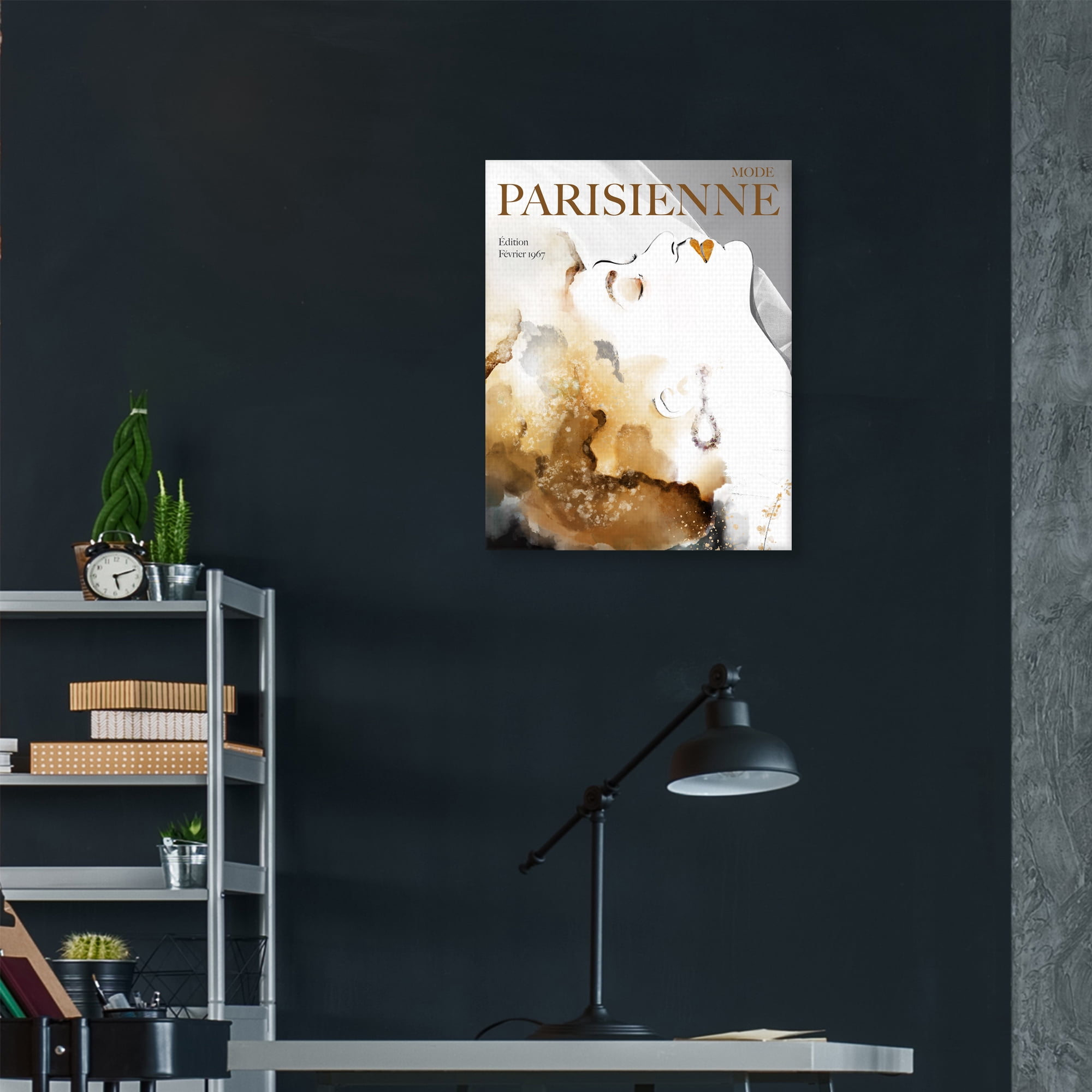Mode Parisienne Fevrier 1967 by Studio Arts Canvas Art Print