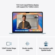 Apple 13 MacBook Air with M4 chip, 10-core CPU / 10-core GPU, 24GB Memory, 512GB SSD - Sky Blue