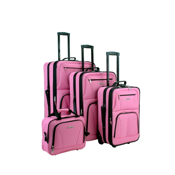 Rockland Rockland Luggage Journey 4 Piece Softside Expandable Luggage