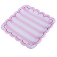 thumbnail image 3 of 8 Pedazos Platos de Papel Estriados Desechables Alimentos de Vajilla Almacenaje Rosado perfecl Platos de papel desechables, 3 of 8