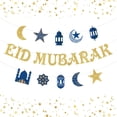 thumbnail image 1 of Eid Mubarak Banner for Eid Mubarak Party Decorations Supplies Ramadan Home Mantel Fireplace Decoration Ramadan Kareem Eid Festival Party Decoration, 1 of 4