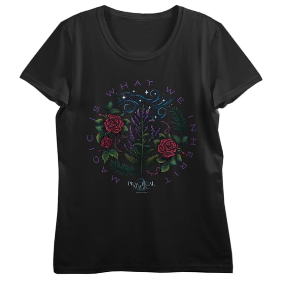 Practical Magic 2 Logo Floral Tee for Women Fans-Small
